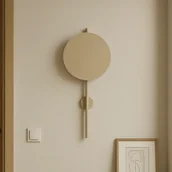 Lampy ścienne - Unikalny, beżowy kinkiet ścienny do salonu K-5803 z serii TALAR - miniaturka - grafika 1