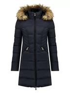 Kurtki damskie - Canadian Peak Parka "Akapeak" w kolorze granatowym - miniaturka - grafika 1