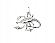 Wisiorki - Srebrny Wisiorek Znak Zodiaku Skorpion Srebro 925 - miniaturka - grafika 1