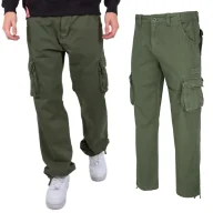 Odzież taktyczna i umundurowanie - Spodnie Alpha Industries Jet Pant 101212 142 - Dark Olive  30 - miniaturka - grafika 1