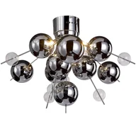 Lampy sufitowe - Näve Futurystyczna lampa sufitowa WAKUSEI, chromowana - miniaturka - grafika 1