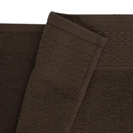 Ręczniki - RĘCZNIK D BAWEŁNA 100% SOLANO KREM + CIEMNY BRĄZ (P) 2X50X90+2X70X140 KPL. - miniaturka - grafika 1