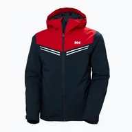 Kurtki narciarskie - Kurtka narciarska męska Helly Hansen Alpine Insulated granatowo-czerwona 65874_597 xl - miniaturka - grafika 1