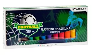 Starpak Plastelina 12 kolorów Football 429833 - Masy plastyczne - miniaturka - grafika 1