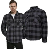 Odzież taktyczna i umundurowanie - Kurtka Brandit Lumber Jacket Black / Charcoal Checked - miniaturka - grafika 1