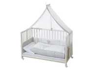 Łóżeczka i kojce - Roba Łóżeczko dziecięce »Room Bed« 60 x 120 cm Niedźwiedź Łamacz Serc Biały - miniaturka - grafika 1