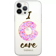 Etui i futerały do telefonów - Etui Babaco dedykowane do Iphone 12 PRO MAX, wzór: Donut 001 Etui częściowo przeźroczyste, oryginalne i oficjalnie licencjonowane - miniaturka - grafika 1