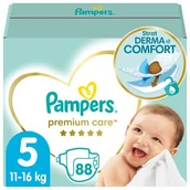 Pieluchy - Pampers Premium Care 5 Junior 88 szt. - miniaturka - grafika 1
