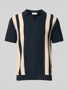 Koszulka polo z dekoltem w serek model ‘MATTIS’ - Koszulki męskie - miniaturka - grafika 1