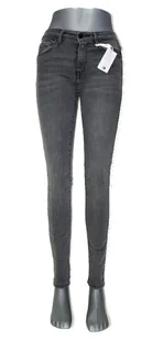 Jeansy Tommy Hilfiger Como WW0WW25686 wyszczupl. szare rurki oryg. -W25/L30 - Spodnie damskie - miniaturka - grafika 1