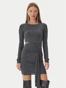 Sukienki - Patrizia Pepe Sukienka koktajlowa 2A2972/J340-K478 Czarny Regular Fit - miniaturka - grafika 1