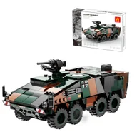 Klocki - Klocki konstrukcyjne Wange 3512 - Militarny pojazd opancerzony, 438 elementów - miniaturka - grafika 1