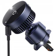 Uchwyty samochodowe do telefonów - Baseus BASEUS UCHWYT SAMOCHODOWY Z BEZPRZEWODOWĄ ŁADOWARKĄ INDUKCYJNĄ 15W QI2.0 - miniaturka - grafika 1