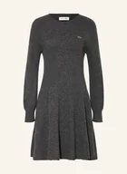 Sukienki - Lacoste Sukienka Z Dzianiny grau - miniaturka - grafika 1