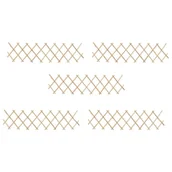 Ogrodzenia - vidaxl Płotki kratkowe, 5 szt., drewno jodłowe, 180x30 cm 47239 - miniaturka - grafika 1