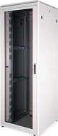 Szafy rack - Szafa Roline ROLINE Netzwerkschrank Pro 48,26cm 19Zoll 47 HE 800x800 BxT Glastor grau - miniaturka - grafika 1