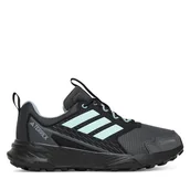 Buty trekkingowe damskie - Buty do biegania adidas Terrex Tracefinder 2 CLIMAPROOF Trail Running Shoes JI0278 Szary - miniaturka - grafika 1