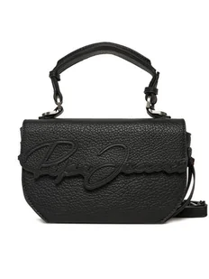 Pepe Jeans Torebka Amber Script PL031664 Czarny - Torebki damskie - miniaturka - grafika 1