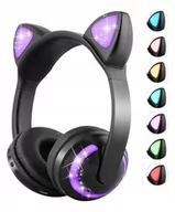 Słuchawki - Kipps Cat Ear M2 czarne - miniaturka - grafika 1
