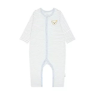 Śpiochy dla niemowląt - Steiff Unisex Baby Basic piżamy dla małych dzieci, niebieski Celestial Blue, 50 - grafika 1