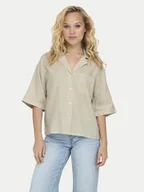 Koszule damskie - ONLY Koszula Tokyo 15314215 Szary Regular Fit - miniaturka - grafika 1