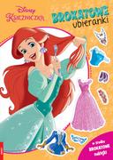 Książki edukacyjne - Disney księżniczka Brokatowe ubieranki SDLB-9104 - miniaturka - grafika 1