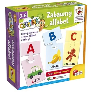 Dante Carotina Zabawny alfabet - Gry planszowe - miniaturka - grafika 1