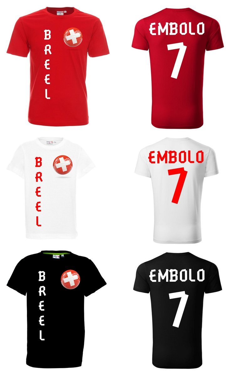 Koszulka Szwajcaria Breel EMBOLO 7 jr
