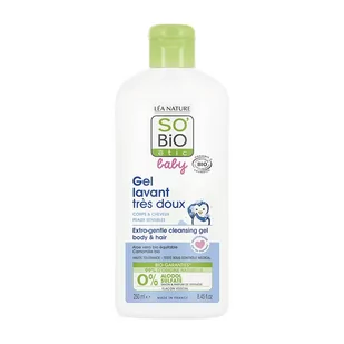 Bio So etic SO Baby, Organiczny płyn do mycia ciała i włosów dla niemowląt i dzieci, 250 ml - Kosmetyki kąpielowe dla dzieci - miniaturka - grafika 1