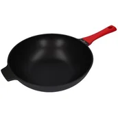 Patelnie - ZWIEGER Obsidian 32 Cm Czarny Patelnia Wok Nieprzywierający Wh - miniaturka - grafika 1