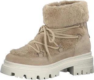 Buty damskie Tamaris zimowe śniegowce -39 - Botki damskie - miniaturka - grafika 1