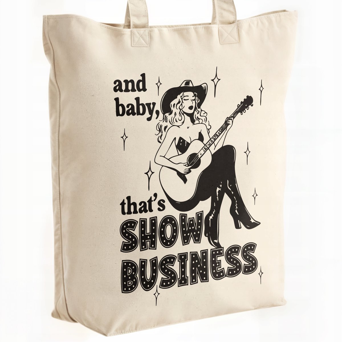 Torba bawełniana premium na zakupy Taylor Swift The Life Of A Showgirl