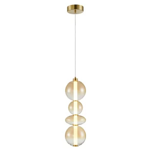 Lampa wisząca DAPHNE AMBER 36W - Lampy sufitowe - miniaturka - grafika 1