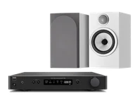 Zestawy stereo - NAD C338 (czarny) + 706 S3 (biały) - miniaturka - grafika 1