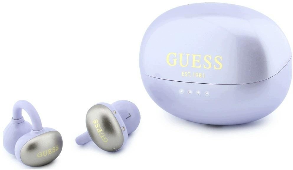 Guess OWS Metalic Finish Electropated Parts Classic Logo fioletowy