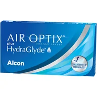Soczewki kontaktowe - Air Optix Plus HydraGlyde 8,6, soczewki kontaktowe, 30-dniowe, -4,00, 6 sztuk - miniaturka - grafika 1