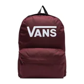 Plecaki - Vans OLD SKOOL PRINT VN000H504QU Bordowy - miniaturka - grafika 1