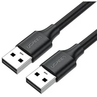 Kable USB - UGREEN kabel przewód USB 2.0 (męski) - USB 2.0 (męski) 0,25 m czarny (US128 10307) - 0,25 US128 10307 - miniaturka - grafika 1