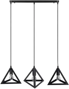 Elem Romb Wisząca Elem 6804/3 Black - Lampy sufitowe - miniaturka - grafika 1