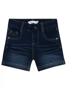 Name it Szorty jeansowe Ryan 13185527 Granatowy Regular Fit - Spodnie i spodenki dla chłopców - miniaturka - grafika 1