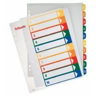 Segregatory - Esselte Przekładka A4 1/10 MAXI z możliwością nadruku 100213 - miniaturka - grafika 1