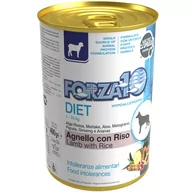 Mokra karma dla kotów - Forza10 Karma mokra dla psa Diet, jagnięcina z ryżem, 400 g - miniaturka - grafika 1