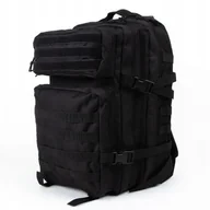 Plecaki - Wild Trek Plecak Survivalowy Militarny 9000 Oxford 45L 50x30x30cm Czarny - miniaturka - grafika 1