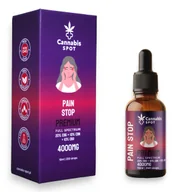 Suplementy naturalne - Olejek Pain Stop Premium - 20% CBG + 10% CBN + 10% CBD - miniaturka - grafika 1