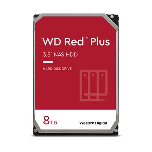 Dysk twardy HDD WD Red Plus 8TB 3,5" SATA WD80EFPX  - Dyski HDD - miniaturka - grafika 1