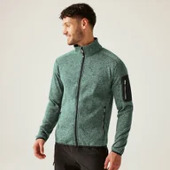 Bluzy męskie - Regatta Męski Polar z Suwakiem Newhill Szary, Rozmiar: 5XL - miniaturka - grafika 1