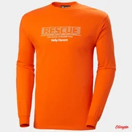 Koszulki męskie - Koszulka męska HELLY HANSEN Yu Long Sleeve - Bright - miniaturka - grafika 1