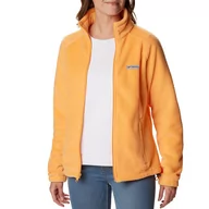 Bluzy sportowe damskie - Bluza Columbia Benton Springs 1372111869 - żółta - miniaturka - grafika 1