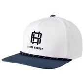 Czapki i chusty sportowe męskie - Męska czapka z daszkiem Bauer Rope Hat White - miniaturka - grafika 1