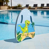 Pływanie - TEMU Profesjonalna deskorolką do pływania z motywami dinozaurów i królików - niski opór, antypoślizgowa deskorolką do pływania z EVA do treningu, - miniaturka - grafika 1